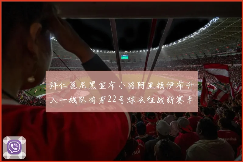拜仁慕尼黑宣布小将阿里扬伊布升入一线队将穿22号球衣征战新赛季